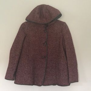 Zara girls wool coat size 13/14